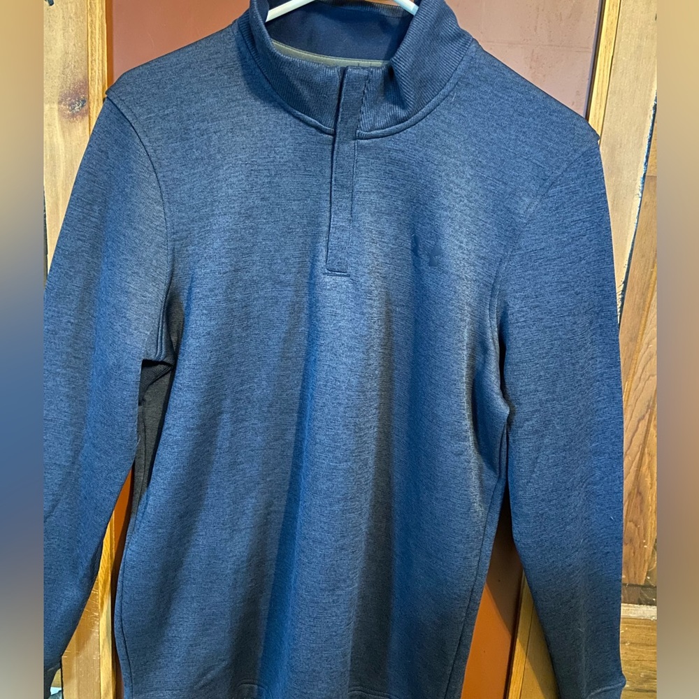 Mens blue under armour quarter zip